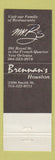 Matchbook Cover - Commander's Palace Restaurant New Orleans LA