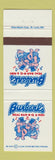 Matchbook Cover - Burbank's BBQ Ribs
