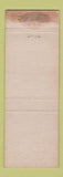 Matchbook Cover - Nashua Country Club NH