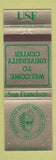 Matchbook Cover - University of San Francisco CA