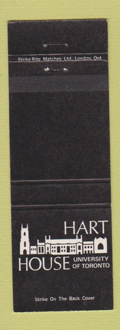Matchbook Cover - Hart House University of Toronto ON