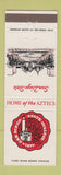 Matchbook Cover - San Diego State College Aztecs CA