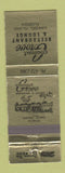 Matchbook Cover - Coconut Grove Restaurant Sanibel Island FL