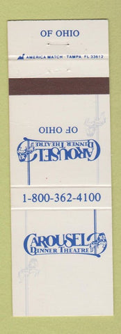 Matchbook Cover - Carousel Dinner Theatre OH Ohio