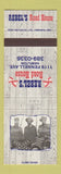 Matchbook Cover - Rebe's Road House Hamilton ON