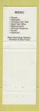 Matchbook Cover - Samurai Japanese Restaurant Oklahoma City OK