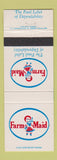 Matchbook Cover - Farm Maid Foods