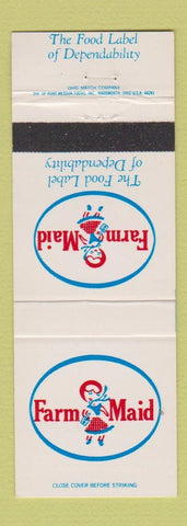 Matchbook Cover - Farm Maid Foods