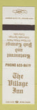 Matchbook Cover - The Village Inn Restaurant Pub Lounge Colorado Springs