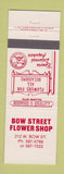 Matchbook Cover - Bow Street Flower Shop