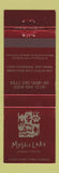 Matchbook Cover - Mystic Lake Casino Hotel Prior Lake MN