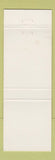 Matchbook Cover - Coeur D'Alene ID Tribal Bingo Worley