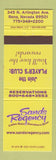 Matchbook Cover - Sands Regency Casino Hotel Reno NV