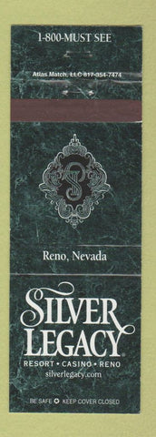 Matchbook Cover - Silver Legacy Casino Reno NV