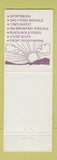 Matchbook Cover - Sunset Casino Tom's Henderson NV
