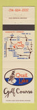 Matchbook Cover - Quail Lake Golf Course Beaumont TX
