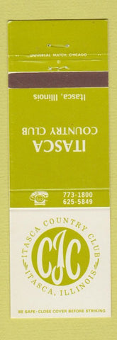 Matchbook Cover - Itasca Country Club IL