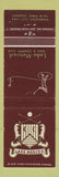 Matchbook Cover - Lake Merced Golf Country Club Daly City CA WEAR