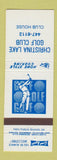 Matchbook Cover - Christina Lake Golf Club