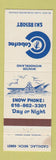 Matchbook Cover - Caberfae Ski Resort Cadillac MI WEAR