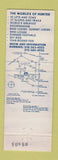 Matchbook Cover - Hunter Mountain Skiing NY