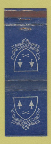 Matchbook Cover - Dearborn Country Club MI WEAR