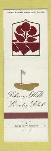 Matchbook Cover - Cherry Hills Country Club Denver Colorado