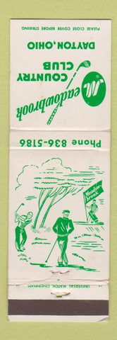 Matchbook Cover - Meadowbrook Country Club Dayton OH WEAR