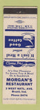 Matchbook Cover - Morgan's Restaurant Brazil IN
