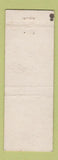 Matchbook Cover - Morgan's Restaurant Brazil IN