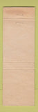 Matchbook Cover - Singer's Lakeside Manor Spring Valley NY WEAR