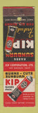 Matchbook Cover - KIP For Sunburns Los Angeles CA
