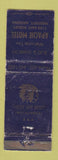 Matchbook Cover - Apache Motel Prescott AZ WORN