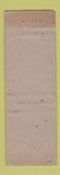 Matchbook Cover - Branson's Men's Shop San Mateo CA WORN