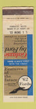 Matchbook Cover - 1962 Ford Galaxie LJ Snow Colton CA WORN