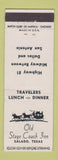 Matchbook Cover - Old Stage Coach Inn Salado TX