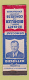 Matchbook Cover - Andrew Biemiller Congress Election Milwaukee WI WEAR