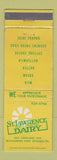 Matchbook Cover - St Lawrence Dairy Reading PA WEAR