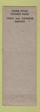 Matchbook Cover - Charley's Place Camden ME low phone #