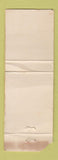 Matchbook Cover - Buddes Industrial Bar football POOR