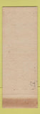 Matchbook Cover - Florence Cafe Dundalk MD WORN