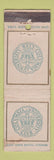 Matchbook Cover - Columbia University Club WEAR