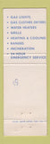 Matchbook Cover - North Central Public Service LP gas WEAR