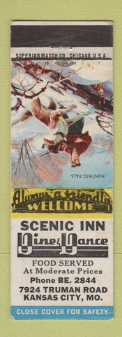 Matchbook Cover - Scenic Inn Kansas City MO
