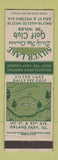 Matchbook Cover - Silver Lake Golf Club Orland Park IL