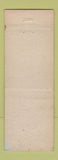Matchbook Cover - Morro Bay Golf Course CA CREASE