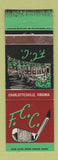 Matchbook Cover - Country Club Charlottesville VA