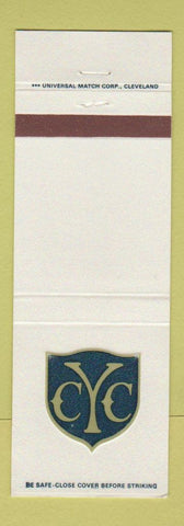 Matchbook Cover - Youngstown Country Club OH #1