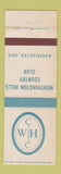 Matchbook Cover - Worthington Hills Country Club Worthing OH