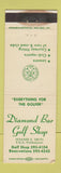Matchbook Cover - Diamond Bar Golf Club CA WEAR